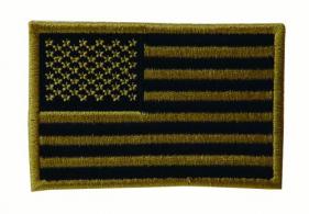 Embroidered USA Military Flag Patches | Coyote - 20-9087007001