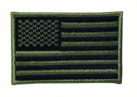 Embroidered USA Military Flag Patches | Foliage - 20-9087076000