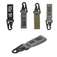 Embroidered Blood Type Tags (B-) - 20-9725007000