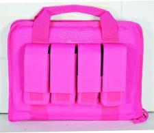Voodoo Tactical Pistol Case with Mag Pouches | Pink - 25-0017080000
