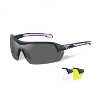 Remington Wiley X RE 203 Shooting/Sporting Glasses Women Black/Pink Frame Clear