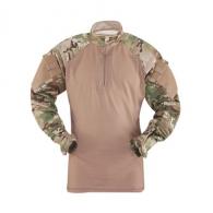 TruSpec - TRU Long Sleeve 1/4 Zip Combat Shir | MultiCam | Medium - 2541004