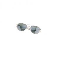 57MM Pilot Sunglasses | Chrome - HMV-57B-MATT