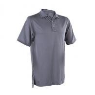 TruSpec - 24-7 Men's Short Sleeve Performance Polo | Steel Grey | Medium - 4552004