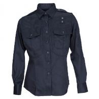 5.11 Women's PDU Long-Sleeved B-Class Twill Shirt Midnight Navy XLarge - 62065-750-XL-R