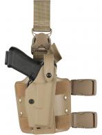 Model 6005 SLS Tactical Holster With Quick-Release Leg Strap FDE Finish - 6005-73-551 Model 6005 SLS Tactical Holster With Quick-Release Leg Strap FDE Finish - 6005-73-551