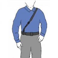 Gould & Goodrich Shoulder Strap, Black, Size 40 - B99-40BR
