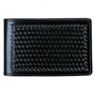 Notebook Cover | Black | Basket Weave | 4"" x 7"" - A583-BW