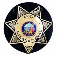 Aker Clip-On Star Badge Holder