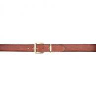 B21 Reinforced Dress-Gun Leather Lined Belt | Tan | Plain | Size: 34 - B21-TP-34