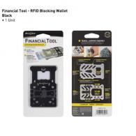 Financial Tool Rfid Blocking Wallet - FMTR-01-R7