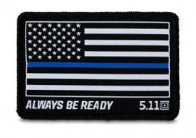 Thin Blue Line Woven Patch - 81298-019-1 SZ