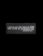 Philippians 4:13 Morale Patch - 6608000