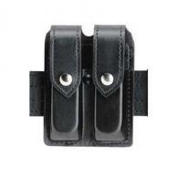 Model 77 Double Magazine Pouch | Black | Basket Weave - 77-83-4