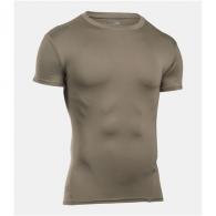 Tactical HeatGear Compression Short Sleeve T-Shirt | Federal Tan | Large - 1216007499LG