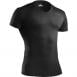 Tactical HeatGear Compression V-Neck T-Shirt | Black | 2X-Large - 12160100012X