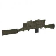 Voodoo Tactical Deluxe with Pockets OD Green Scope Cover