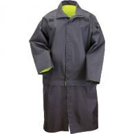 5.11 Tactical Long Rev Hi-Vis Rain Coat Black Small - 48125-019-S