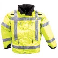 3-In-1 Reversible High Visibility Parka | High-Vis Yellow | Large