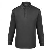 Elbeco-Ufx LS Tactical Polo-Black-Size: S - K5141-S