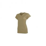 TAC23 Women's Double Dry Tee | Desert Sand | Medium - TAC23 M BV