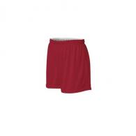 TAC33 Women's Active Mesh Short | Scarlet | Small