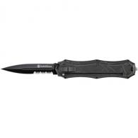 BTI SW KNIFE OTF ASSIST 40% SERRATED - SWOTF9BS BTI SW KNIFE OTF ASSIST 40% SERRATED - SWOTF9BS