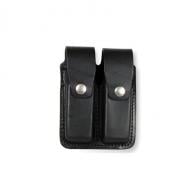 Double Mag Holder For 9Mm/40Cal. | Black | Basket Weave - 5601-3