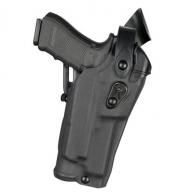 Model 6360RDS ALS/SLS Mid-Ride, Level III Retention Duty Holster | Black | STX Basket Weave | Right - 6360RDS-832-481