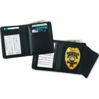 Hidden Badge Wallet - Dress | Black - 79520-0402