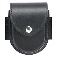 Model 290H Double Handcuff Pouch | Black | Plain - 290H-1-2