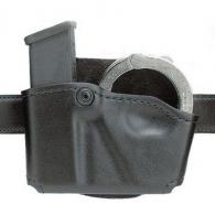 Model 573 Open Top Magazine and HandCuff Pouch | Black | STX Tactical | Right - 573-83-131