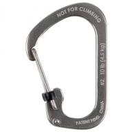 Carabiner Slidelock Steel #2 | Gray - CSL2-11-R6