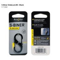 Sidelock Steel S-Biner - LSB2-01-R3