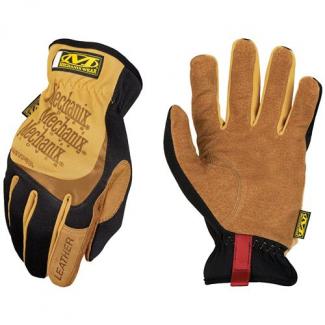 Leather FastFit Work Gloves | Brown | Medium