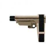 SBA3 AR-15 Adjustable Pistol Stabilizing Brace | Flat Dark Earth - SBA3-02-SB