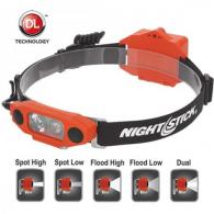 DICATA Intrinsically Safe Low-Profile Dual-Light Headlamp | Red - XPP-5462RX