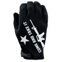 Come & Take It - Unlined Gloves - Reflective | Black | Large - IH-COM-LG