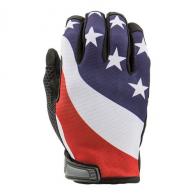 US Flag - Unlined - Full Finger Gloves | USA Flag | X-Small - IH-US-XSM