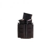 Duty Staggered Double Pistol TACO | Black - 41TP02BK Duty Staggered Double Pistol TACO | Black - 41TP02BK