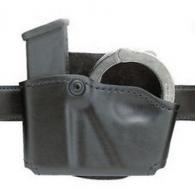 Model 573 Open Top Magazine and HandCuff Pouch | Black | Plain | Right - 573-76-21