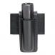 Model 306 Open Top Mini-Flashlight Holder | Black | Basket Weave - 306-3-4