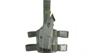 6304 ALS/SLS Tactical Holster Drop-Rig Tactical Holster with ALS and SLS | OD Green | STX Tactical | Right - 6304-8321-561