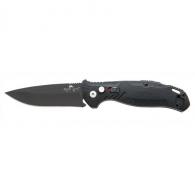 4 1/4 Auto Bold Action XI Black G10 with Black Blade - AC-1100-B4-B