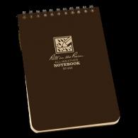 RiteRain 4x6 BL Notebook | Brown | 4"" x 6"" - 446