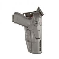 Model 7365 7TS ALS/SLS Low-Ride, Level III Retention Duty Holster | Black | STX Plain | Right - 7365-4502-411