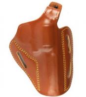 Three Slot Pancake Holster | Chestnut Brown | Left - 803-G19LH
