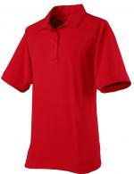 Vertx Coldblack Men's Short Sleeve Polo | Red | 4X-Large - VTX4000PRD4XL