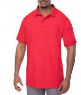 Vertx Coldblack Men's Short Sleeve Polo | Red | X-Small - VTX4000PRDXSMALL