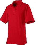 Vertx Coldblack Men's Short Sleeve Polo - Long | Red | 2X-Large - VTX4000PTRD2XL